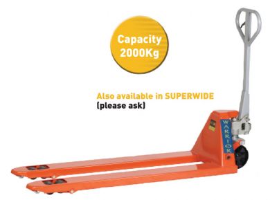 WARRIOR AC EXTRA LONG Pallet Truck (ACL20SELFTNN)