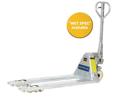 WARRIOR AC Galvanised Semi-Stainless Steel Pallet Truck (ACZ20HS115TNN)