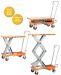 WARRIOR Manual Operated Mobile Lift Tables (WRBS15)